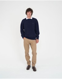 Huffer - Classic Knit Crew/ 3ball