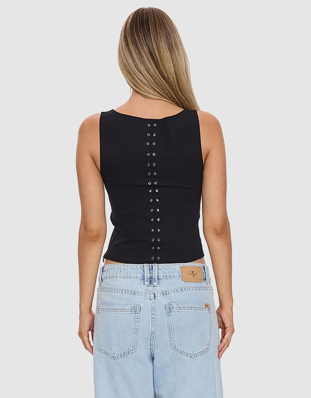 Thrills - Rhyde Eyelet Tank