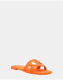 Steve Madden - Jellie Orange Sandals