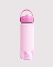 The Somewhere Co - Light Pink Swirl Bottle 500ml