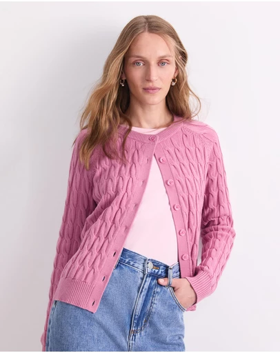 Sportscraft - Merino Cable Cardigan
