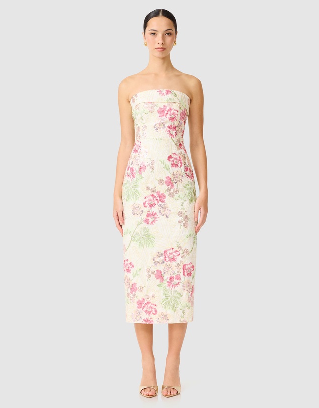 Elliatt - Greta Strapless Midi Dress