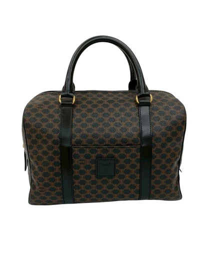Pre-Loved by Azura Reborn - Pre-Loved Macadam Coated Canvas Boston Bag