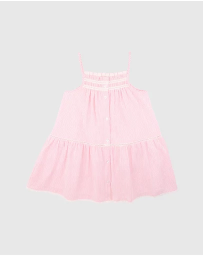 Bebe by Minihaha - Willa Stripe Dress - Babies
