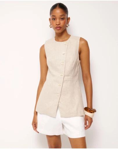 AERE - Longline Asymmetric Vest