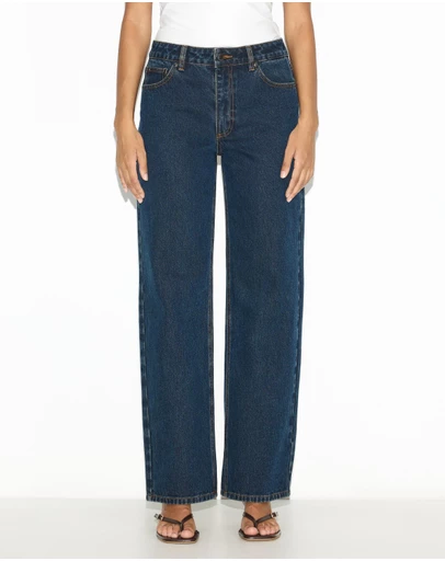 Dazie - Florence Mid Rise Straight Jeans