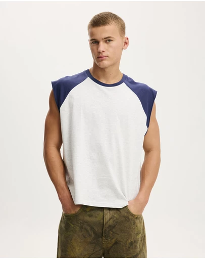 Cotton On - Cropped Fit Muscle
