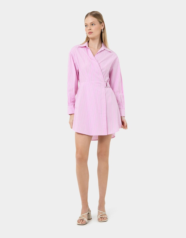 Forcast - Manhattan Wrap Shirt Dress