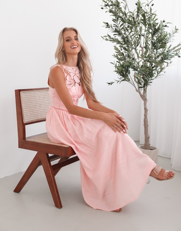 Esther & Co - Contessa Dress - Pink