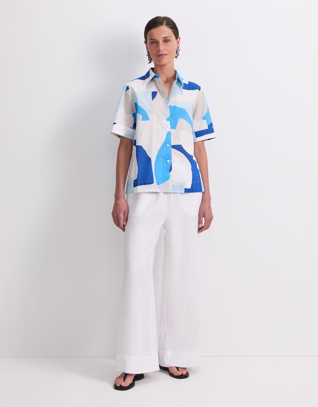 Sportscraft - Nora Short Sleeve Lily Voile Shirt