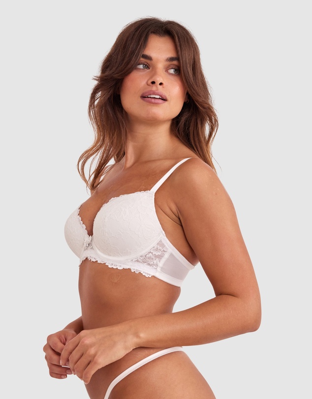 Bras N Things - Bethany Essentials Push Up Bra - Ivory