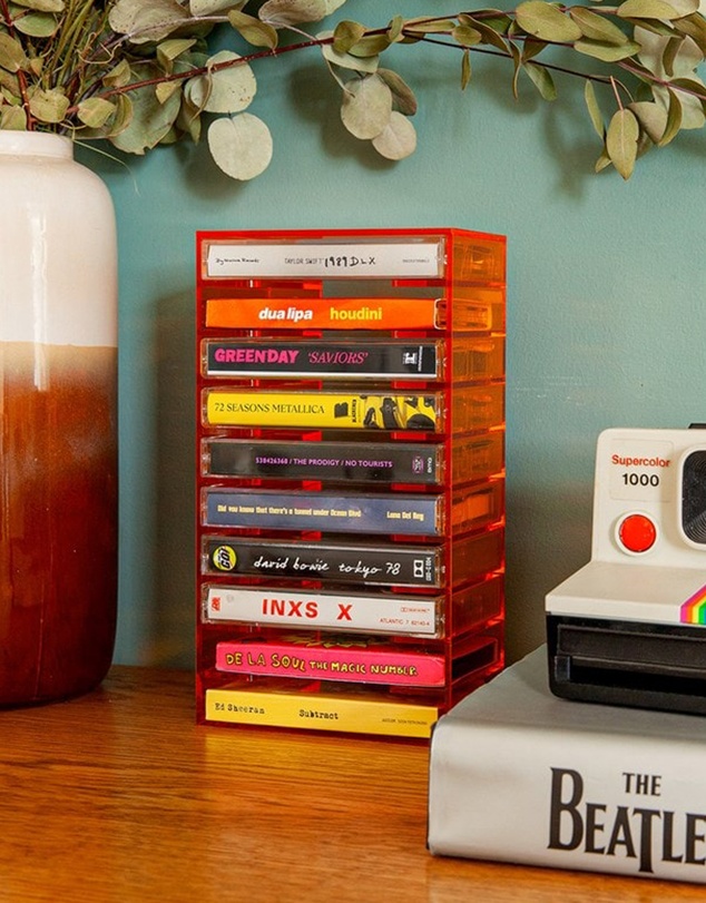 We Are Rewind - We Are Rewind Tape Storage Rack - Orange