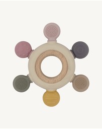 Playground - Multi-Surface Teething Wheel - Rose