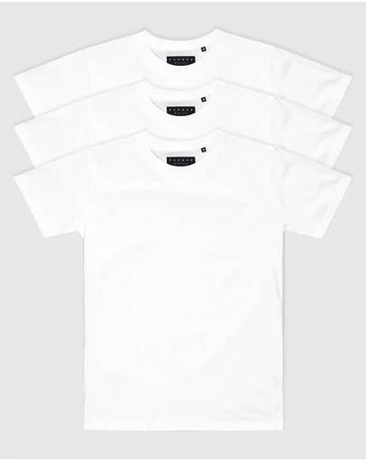 Xander - 3-Pack Blanc Tee - Youth