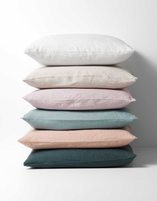 Aura Home - Emile Linen Standard Pillowcase