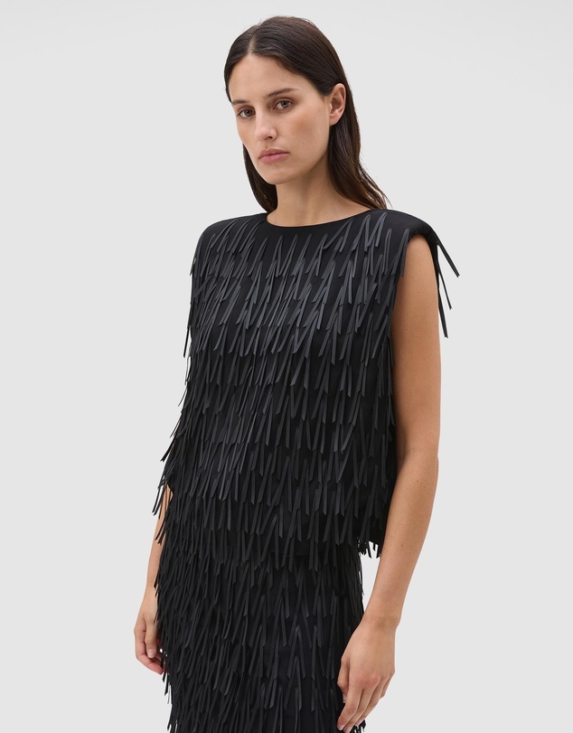 Oroton - Ribbon Detail Top
