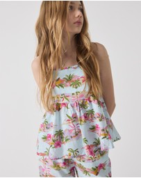 Decjuba Kids - Polly Peplum Top - Kids-Teens