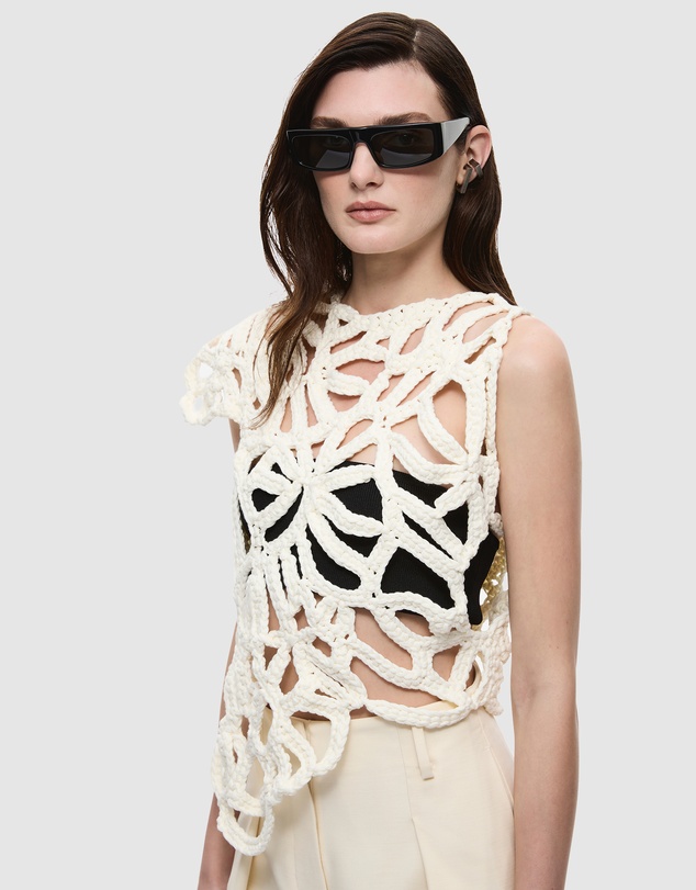 MISHA - The Hand Woven Crochet Top