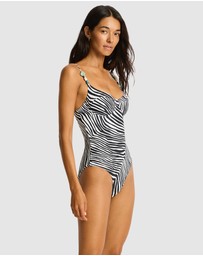 Sea Level Australia - Zebralis Balconette Bra One Piece