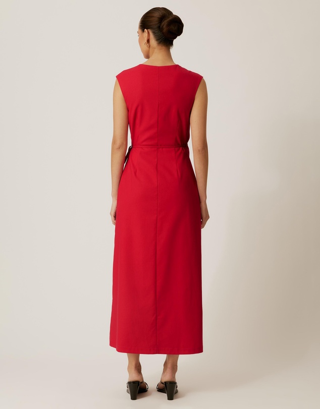 Tussah - Becca Linen Blend Wrap Dress
