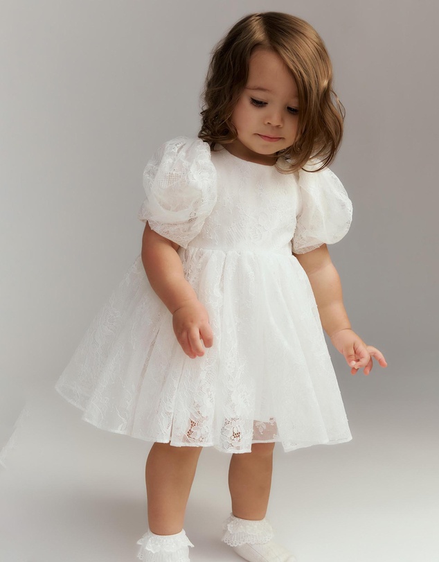 Bardot Junior - Linda Lace Mini Dress - Babies-Kids