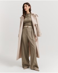 Country Road - Skinny Solid Buckle Belt