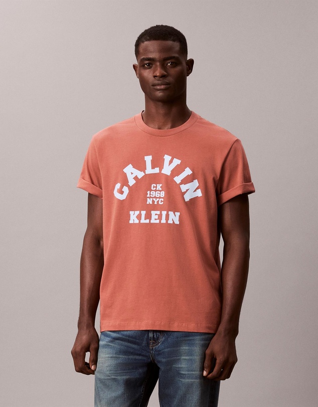 Calvin Klein Jeans - Varsity Logo Graphic Relaxed T-Shirt