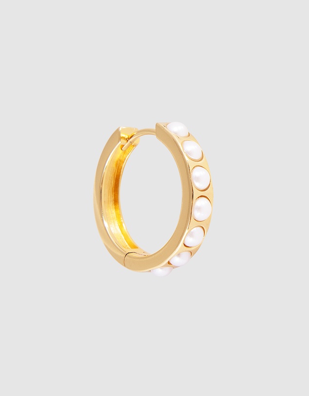 FAIRLEY - Crystal Pearl Maxi Hoops
