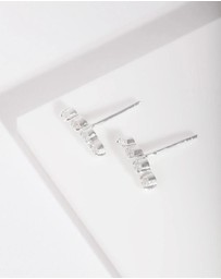 Lovisa - Sterling Silver Diamante Crawler Earrings