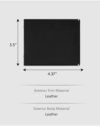Fossil - Westover Black Wallet