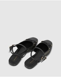 Belle & Bloom - True Romance Slingback Leather Flat