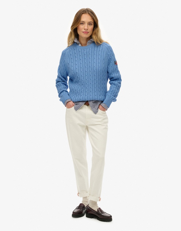 Superdry - Slouchy Cable Knit
