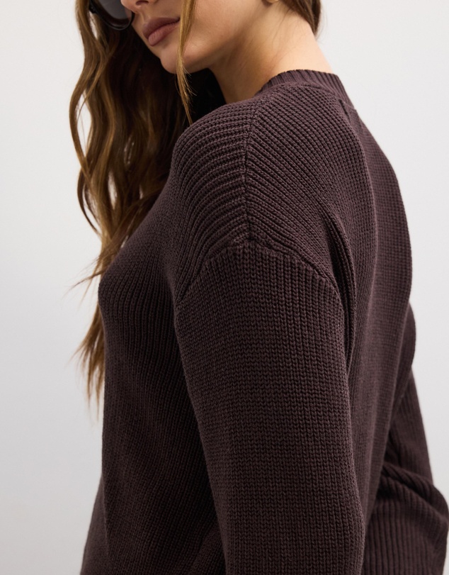 The Fated - Maia Round Neck Knit Cardigan