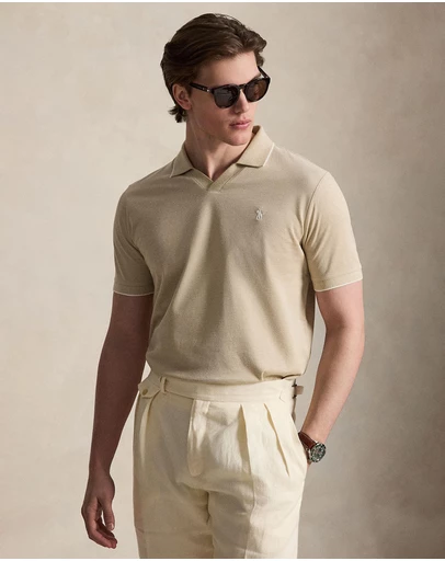 Polo Ralph Lauren - Jacquard Mesh Polo Shirt