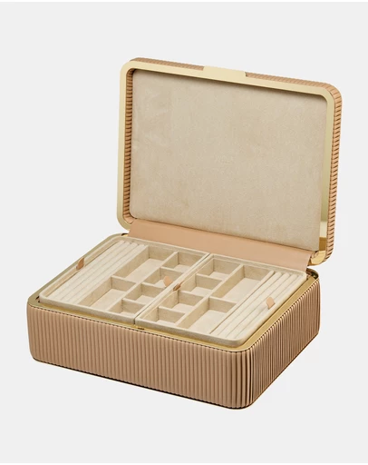 Wolf - Wolf Bella Large Jewellery Box Mocha