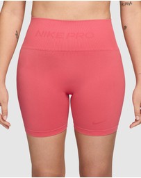 Nike - 5in Pro Seamless Dri-FIT High-Waisted Biker Shorts