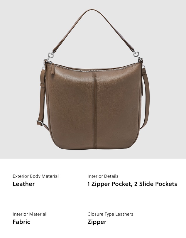 Fossil - Jolie Grey Hobo Bag