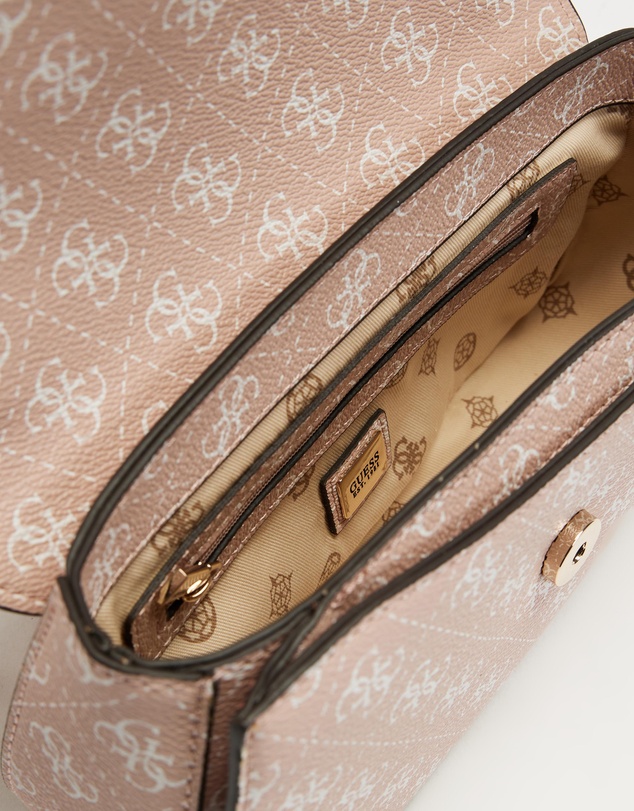 GUESS - Daryna Convertible Crossbody Flap Logo Bag