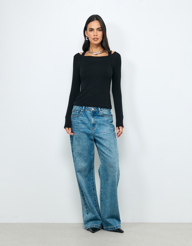 AERE - Elsa Double Layered T-Shirt