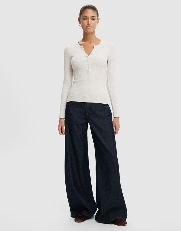 Cotton On - Blake Henley Long Sleeve Top