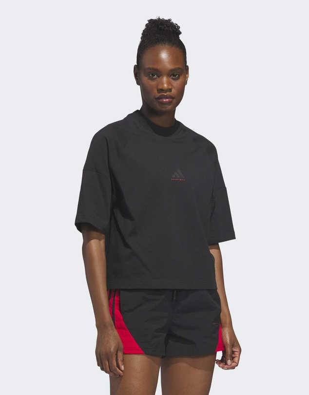 adidas Performance - adidas Basketball Boxy Tee Womens