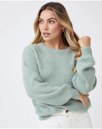 Esther & Co - Harvie Knit - Sage
