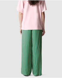& Other Stories - Drawstring Satin Trousers