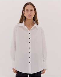 Cloth & Co. - The Split Back Shirt | White