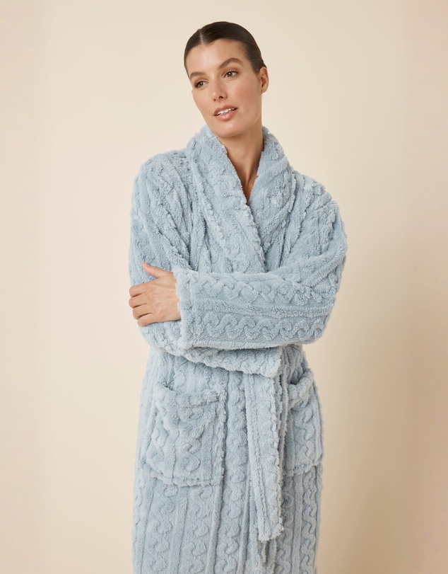 Gingerlilly - Gabriella Plush Long Robe