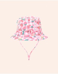Huxbaby - Gingham Swimhat - ICONIC EXCLUSIVE - Babies-Kids