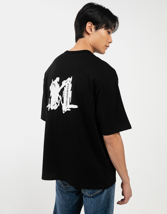 Karl Lagerfeld - KL Graphic Oversized T-Shirt