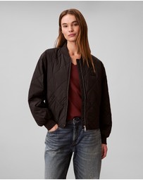 Calvin Klein - Quilted Bomber Jacket