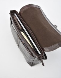 Cobb & Co - Windsor RFID Leather Business Satchel