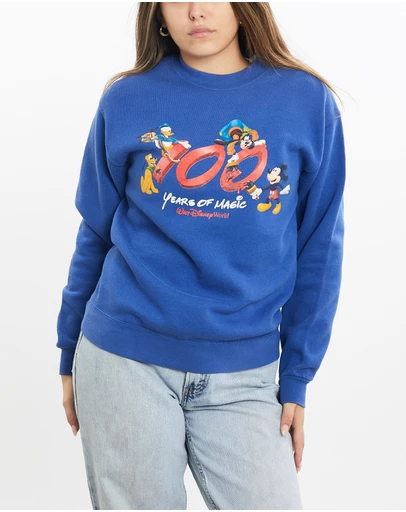 Vintage by The Real Deal - Pre Loved - Vintage 90s Disney Mickey Mouse Sweatshirt